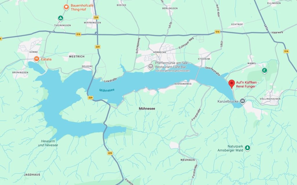Das Käffken in Google Maps